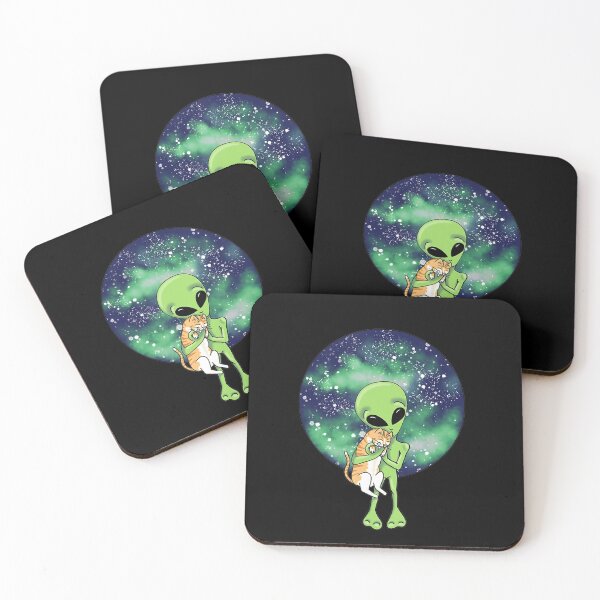 Item preview, Alien and the Cat designed and sold by GesineMartin.