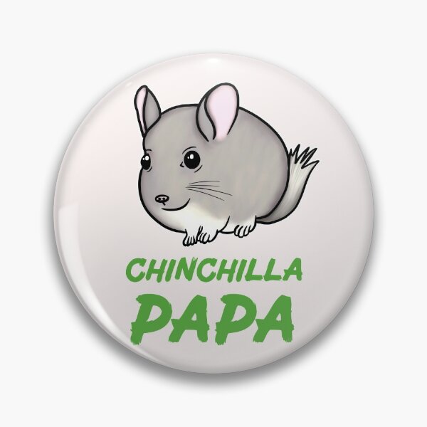 Item preview, Chinchilla Papa for Chinchilla Lovers, Green designed and sold by Mochi-Merch.