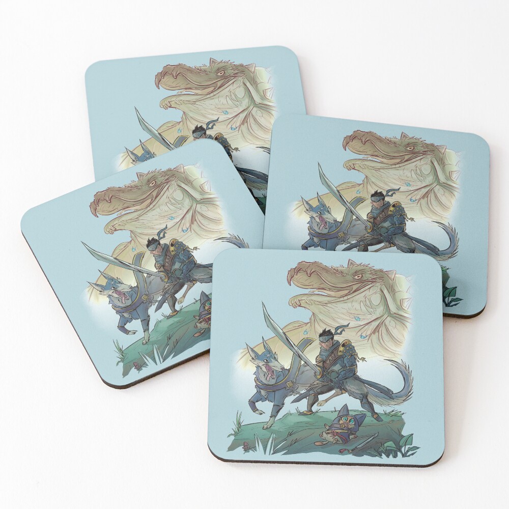 Item preview, Coasters (Set of 4) designed and sold by CreativeMech.
