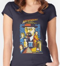 Heisenberg and the Empire of the Crystal Meth Women's Fitted Scoop T-Shirt