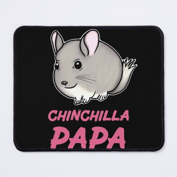 Item preview, Chinchilla Papa for Chinchilla Lovers, Pink designed and sold by Mochi-Merch.