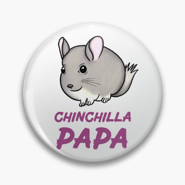 Item preview, Chinchilla Papa for Chinchilla Lovers, Purple designed and sold by Mochi-Merch.