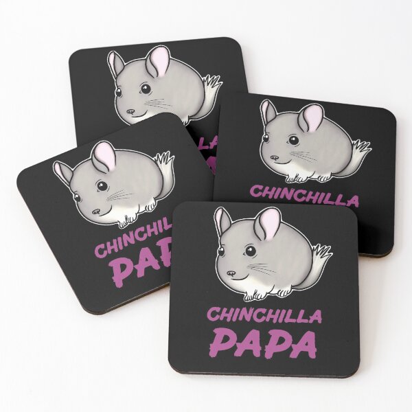 Item preview, Chinchilla Papa for Chinchilla Lovers, Purple designed and sold by Mochi-Merch.