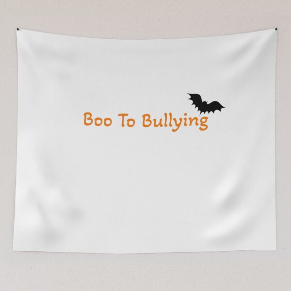 Item preview,  Boo To Bullying ,Halloween be kind,  Funny Saying  ,Halloween  Quotes  designed and sold by Soukainadesign.
