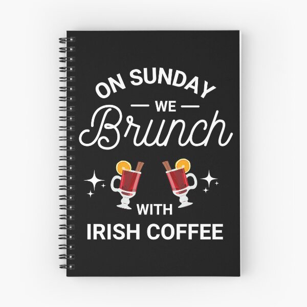Item preview, On Sunday We Brunch With Irish Coffee - Sunday Brunch Funny designed and sold by ExploreTheStore.