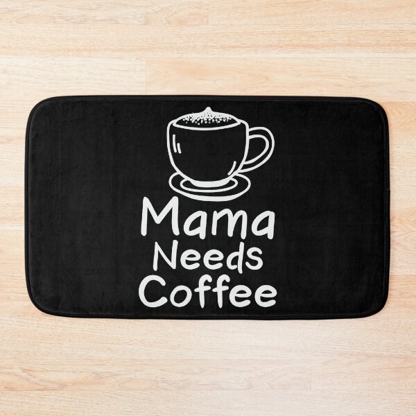 Item preview, Mama Needs Coffee - Trendy Coffee Illustration Gift For Coffee Lovers designed and sold by Prince - Bestseller ★★★★★.