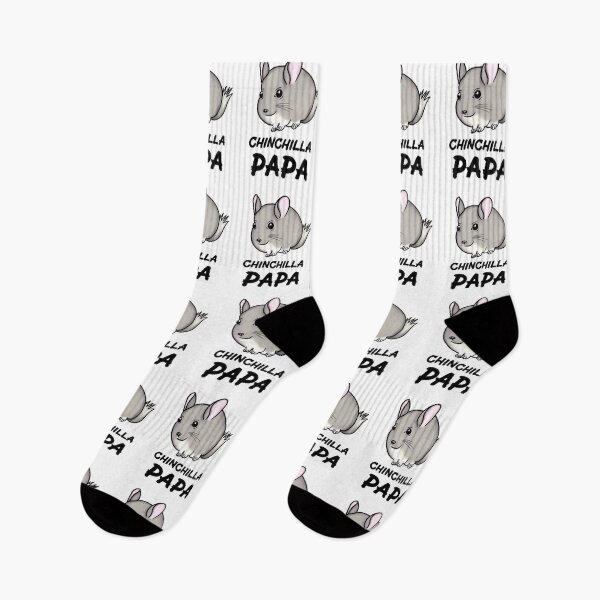 Item preview, Chinchilla Papa for Chinchilla Lovers, Black designed and sold by Mochi-Merch.