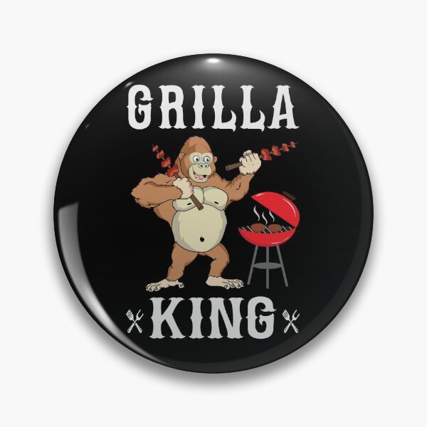Item preview, Grilla King: Gorilla Barbequing  designed and sold by Momona-design.