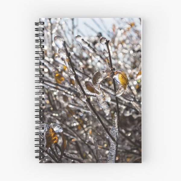 Item preview, Christmas Decorations by Mother Nature - Frozen Golden Leaves and Brilliant Bokeh designed and sold by Georgia Mizuleva.