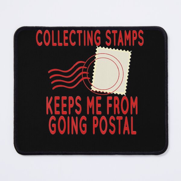 Item preview, Collecting Stamps to not go Postal Stamp Collecting designed and sold by HeribertHansen.