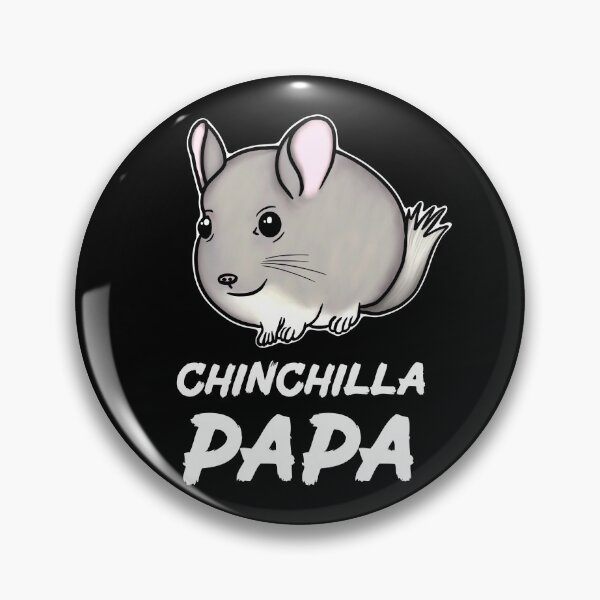 Item preview, Chinchilla Papa for Chinchilla Lovers, White designed and sold by Mochi-Merch.