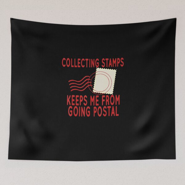 Item preview, Collecting Stamps to not go Postal Stamp Collecting designed and sold by HeribertHansen.