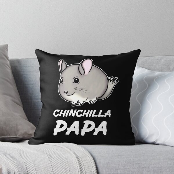 Item preview, Chinchilla Papa for Chinchilla Lovers, White designed and sold by Mochi-Merch.