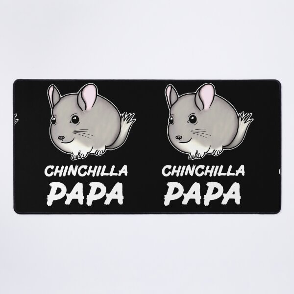 Item preview, Chinchilla Papa for Chinchilla Lovers, White designed and sold by Mochi-Merch.