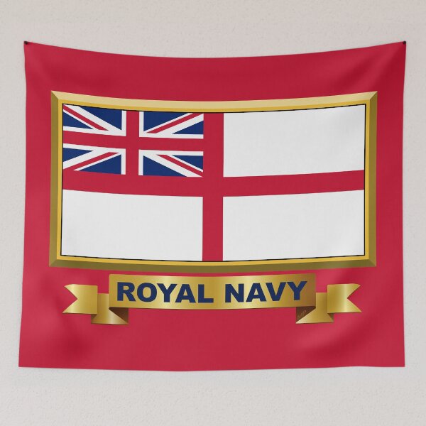 Item preview, ROYAL NAVY White Ensign Gifts, Masks, Stickers & Products (GF) designed and sold by mpodger.