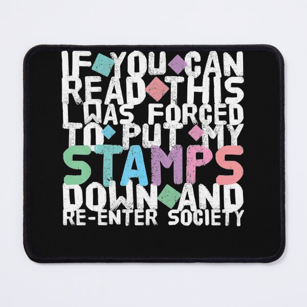 Item preview, Forced To Put My Stamps Down Stamp Collecting designed and sold by HeribertHansen.