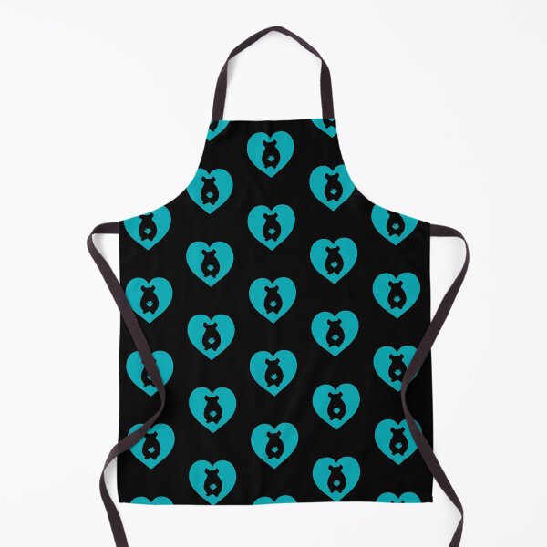 Item preview, Chinchilla Heart Silhouette for Chinchilla Lovers, Blue designed and sold by Mochi-Merch.