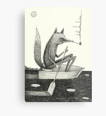 Across The Lake Metal Print