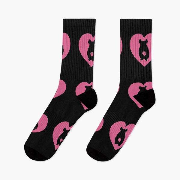 Item preview, Chinchilla Heart Silhouette for Chinchilla Lovers, Pink designed and sold by Mochi-Merch.
