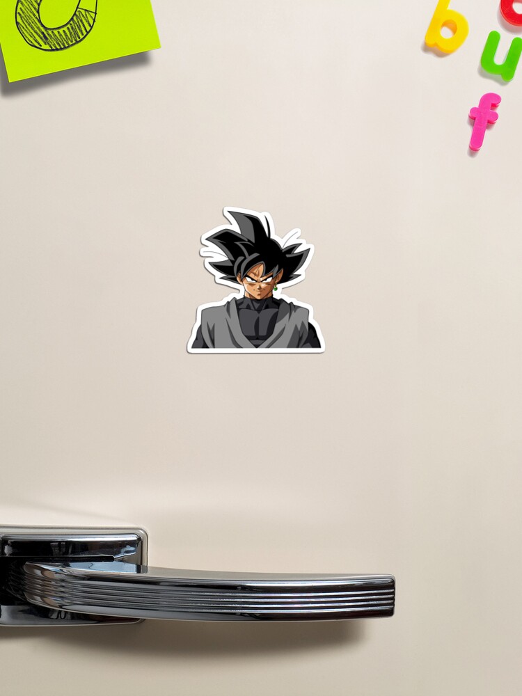 Black Goku Sticker for Sale by Moo8aa