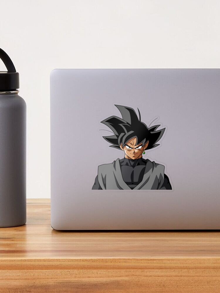 Black Goku Sticker for Sale by Moo8aa