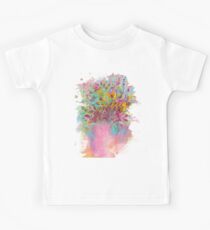 Oil flowers Kids Tee