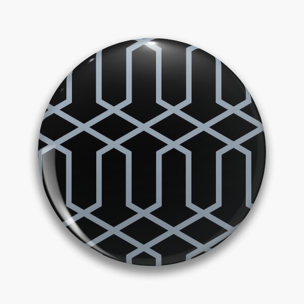 Item preview, Black and Blue Tessellation Line Pattern 10 Coordinates w/ HGTV 2022 Color of the Year Aleutian HGSW3355 - Colour Trends - Hue - Shades designed and sold by ColorOfTheYears.