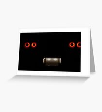 Nissan Skyline R33 GT-R Lights Greeting Card
