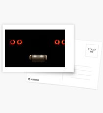 Nissan Skyline R33 GT-R Lights Postcards