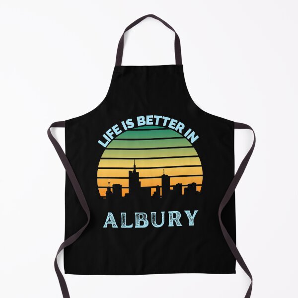 Item preview, Life Is Better In Albury - Albury Skyline - Albury Skyline City Travel & Adventure Lover designed and sold by ExploreTheStore.