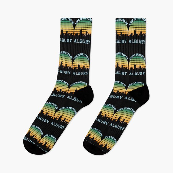 Item preview, Life Is Better In Albury - Albury Skyline - Albury Skyline City Travel & Adventure Lover designed and sold by ExploreTheStore.