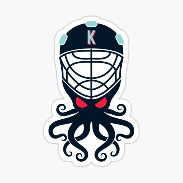 Seattle Hockey Kraken Vinyl Sticker -  in 2023