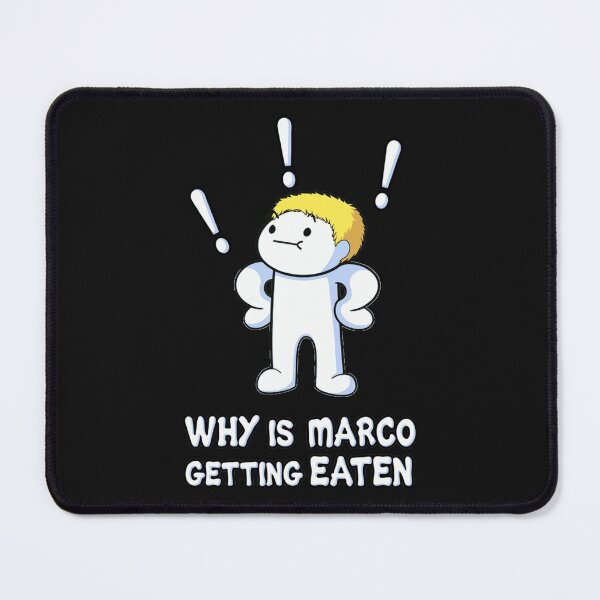 Item preview, why is Marco getting eaten designed and sold by AYbesClothing.