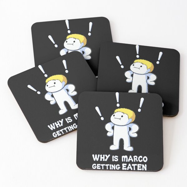 Item preview, why is Marco getting eaten   designed and sold by AYbesClothing.