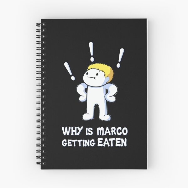 Item preview, why is Marco getting eaten   designed and sold by AYbesClothing.