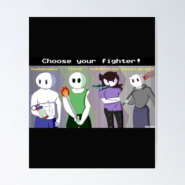 Animation Squad Choose Your Fighter Poster for Sale by  zaimrana15