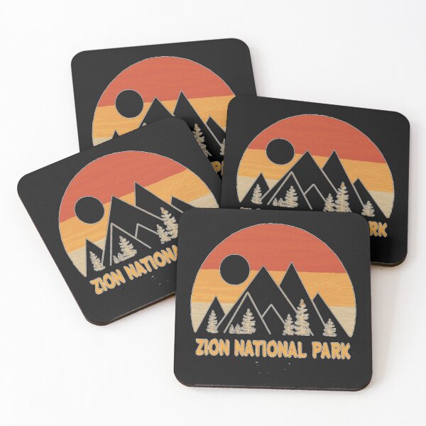 Item preview, zion national park vintage sunset travel   designed and sold by AYbesClothing.