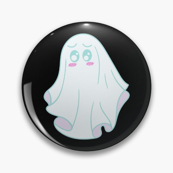Item preview, Cute Kawaii Shy Ghost of Halloween designed and sold by My-Queens-Store.