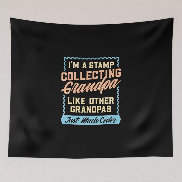 Item preview, Mens Stamp Collecting Grandpa Collector Philatelist designed and sold by HeribertHansen.