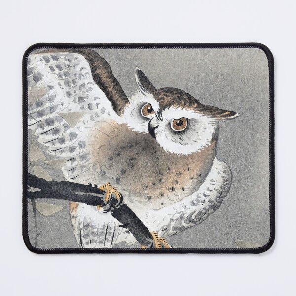 Item preview, Long-eared owl in ginkgo by Ohara Koson designed and sold by CodeGear.