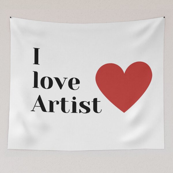 Item preview, I love artist designed and sold by salvage203.
