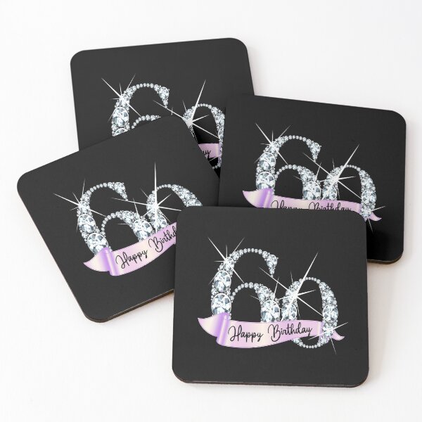 Item preview, Happy Birthday 60th Birthday Gift Diamond Glamour Lady Style designed and sold by Kalli-design.