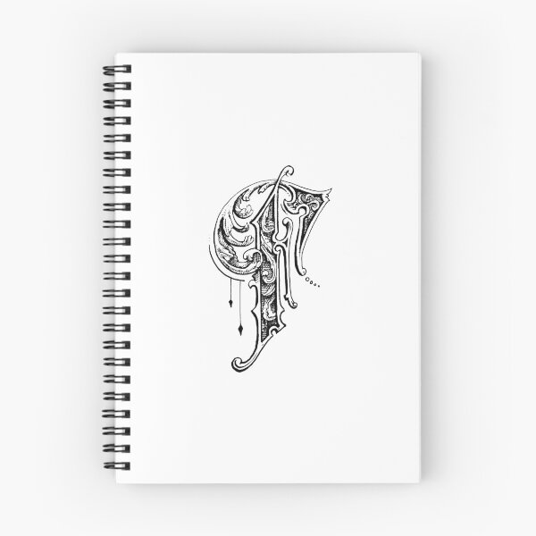 Item preview, Ornamental letter F designed and sold by Cretalyst.