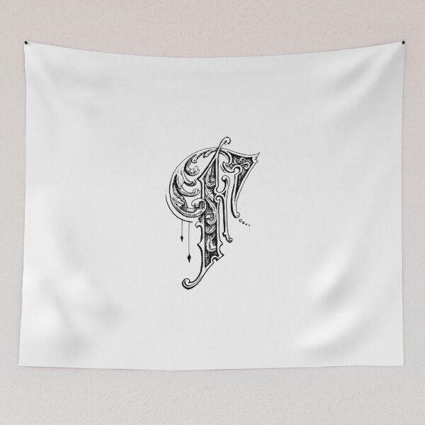 Item preview, Ornamental letter F designed and sold by Cretalyst.