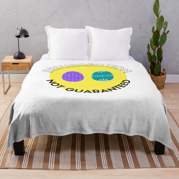 Item preview, Funny Mortuary Quotes Sticker, Resurrection not Guaranteed designed and sold by Naked-Alien.