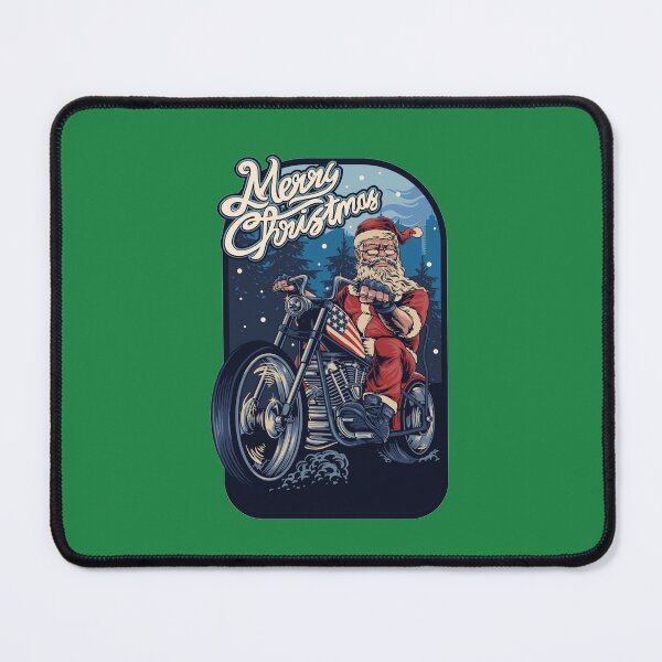 Item preview, Funny Christmas 2021 Santa Claus On A USA Motorcycle For Enthusiasts Lovers Riders designed and sold by thecooltable.