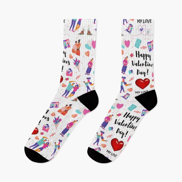 Item preview, Cool colorful Happy Valentine's Day my love design designed and sold by mark-taylor.