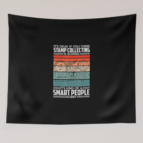 Item preview, Retro Stamp Collecting Design For Postal Stamp Collector designed and sold by HeribertHansen.