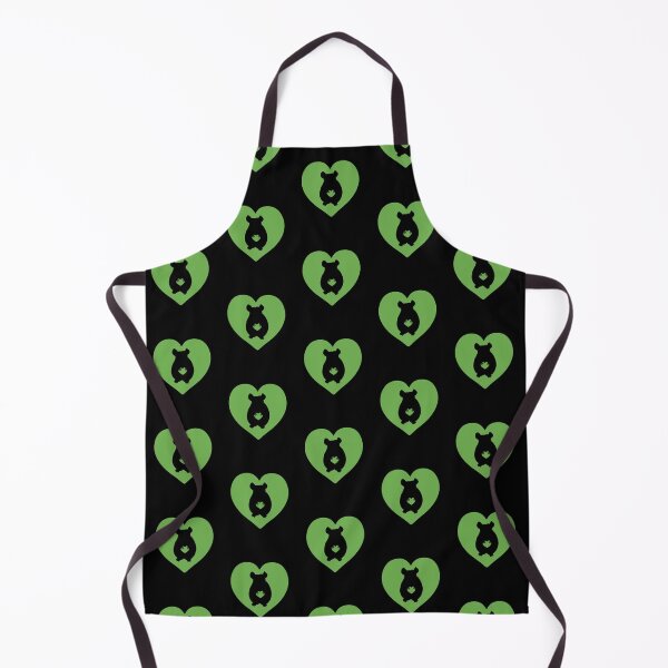 Item preview, Chinchilla Heart Silhouette for Chinchilla Lovers, Green designed and sold by Mochi-Merch.