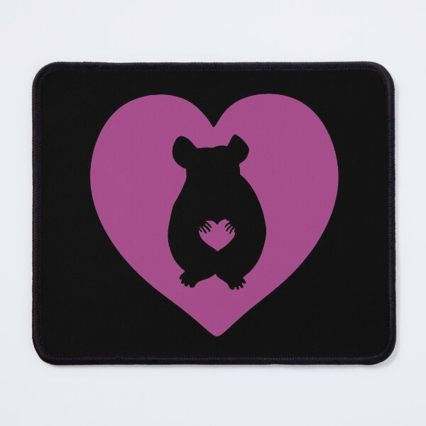 Item preview, Chinchilla Heart Silhouette for Chinchilla Lovers, Purple designed and sold by Mochi-Merch.